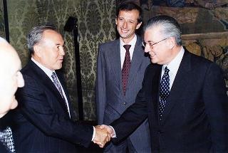 Visita ufficiale in Italia del Presidente della Repubblica del Kazakhstan Nursultan Nazarbaev