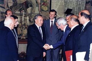 Visita ufficiale in Italia del Presidente della Repubblica del Kazakhstan Nursultan Nazarbaev