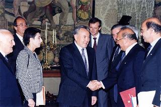 Visita ufficiale in Italia del Presidente della Repubblica del Kazakhstan Nursultan Nazarbaev
