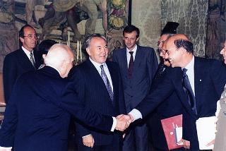 Visita ufficiale in Italia del Presidente della Repubblica del Kazakhstan Nursultan Nazarbaev