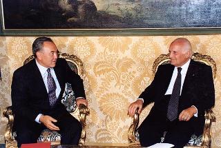 Visita ufficiale in Italia del Presidente della Repubblica del Kazakhstan Nursultan Nazarbaev