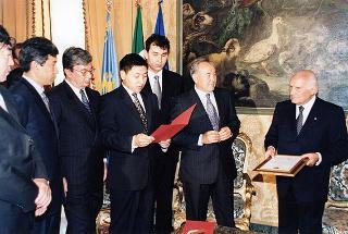 Visita ufficiale in Italia del Presidente della Repubblica del Kazakhstan Nursultan Nazarbaev