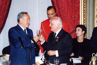Visita ufficiale in Italia del Presidente della Repubblica del Kazakhstan Nursultan Nazarbaev