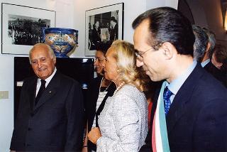 Maglie (Lecce): intervento del Presidente della Repubblica per l'inaugurazione del monumento in ricordo di Aldo Moro, nel ventennale del suo assassinio