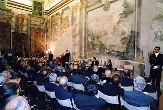 Roma, Palazzo Giustiniani: intervento del Presidente della Repubblica alla cerimonia commemorativa della figura di Giuseppe Saragat, nel centenario della nascita