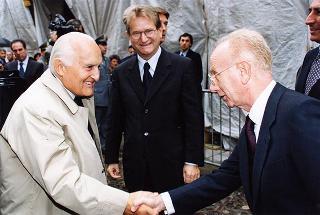 Ferrara: intervento del Presidente della Repubblica all'inaugurazione della Mostra dedicata a Dosso Dossi e successivo incontro con i dipendenti della Cassa di Risparmio di Ferrara, in occasione del 160° anniversario di fondazione dell'Istituto