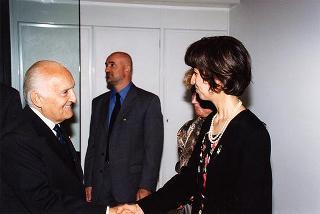 Ferrara: intervento del Presidente della Repubblica all'inaugurazione della Mostra dedicata a Dosso Dossi e successivo incontro con i dipendenti della Cassa di Risparmio di Ferrara, in occasione del 160° anniversario di fondazione dell'Istituto