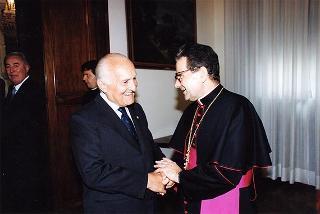 Ferrara: intervento del Presidente della Repubblica all'inaugurazione della Mostra dedicata a Dosso Dossi e successivo incontro con i dipendenti della Cassa di Risparmio di Ferrara, in occasione del 160° anniversario di fondazione dell'Istituto