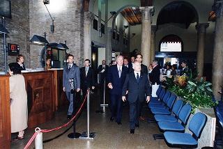 Ferrara: intervento del Presidente della Repubblica all'inaugurazione della Mostra dedicata a Dosso Dossi e successivo incontro con i dipendenti della Cassa di Risparmio di Ferrara, in occasione del 160° anniversario di fondazione dell'Istituto