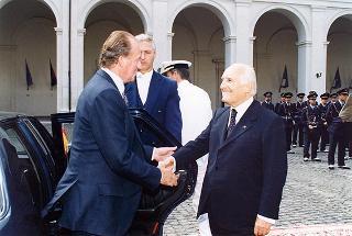 Visita ufficiale in Italia dei Reali di Spagna Juan Carlos e Sofia