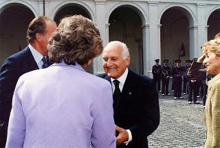 Visita ufficiale in Italia dei Reali di Spagna Juan Carlos e Sofia