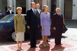 Visita ufficiale in Italia dei Reali di Spagna Juan Carlos e Sofia