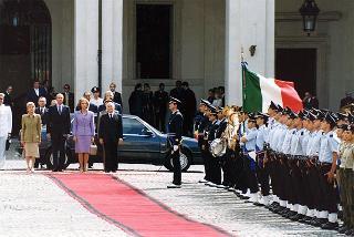 Visita ufficiale in Italia dei Reali di Spagna Juan Carlos e Sofia