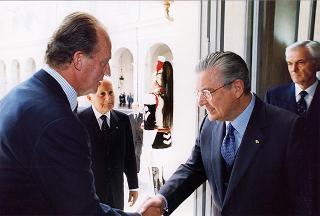 Visita ufficiale in Italia dei Reali di Spagna Juan Carlos e Sofia
