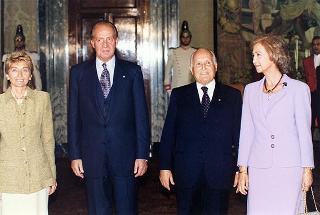 Visita ufficiale in Italia dei Reali di Spagna Juan Carlos e Sofia