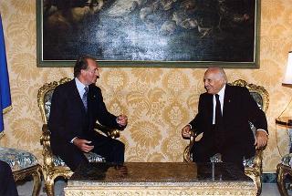 Visita ufficiale in Italia dei Reali di Spagna Juan Carlos e Sofia
