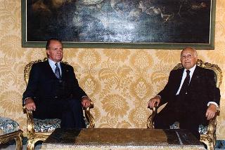 Visita ufficiale in Italia dei Reali di Spagna Juan Carlos e Sofia
