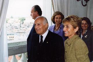 Visita ufficiale in Italia dei Reali di Spagna Juan Carlos e Sofia