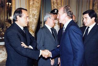 Visita ufficiale in Italia dei Reali di Spagna Juan Carlos e Sofia