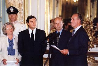 Visita ufficiale in Italia dei Reali di Spagna Juan Carlos e Sofia