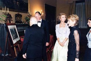 Pranzo in onore delle LL.MM. il Re e la Regina di Spagna
