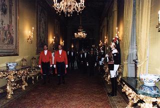 Pranzo in onore delle LL.MM. il Re e la Regina di Spagna