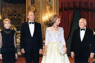 Pranzo in onore delle LL.MM. il Re e la Regina di Spagna