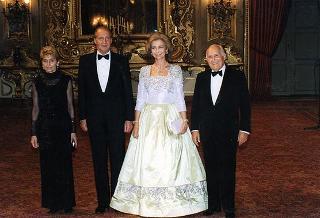 Pranzo in onore delle LL.MM. il Re e la Regina di Spagna