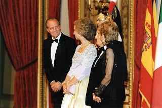 Pranzo in onore delle LL.MM. il Re e la Regina di Spagna