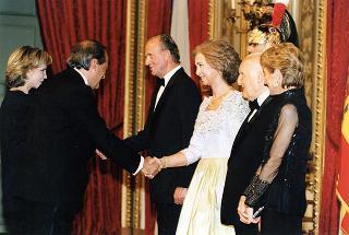 Pranzo in onore delle LL.MM. il Re e la Regina di Spagna