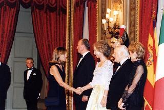Pranzo in onore delle LL.MM. il Re e la Regina di Spagna
