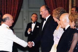Pranzo in onore delle LL.MM. il Re e la Regina di Spagna