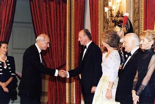 Pranzo in onore delle LL.MM. il Re e la Regina di Spagna