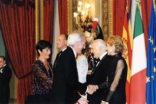 Pranzo in onore delle LL.MM. il Re e la Regina di Spagna