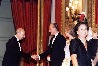 Pranzo in onore delle LL.MM. il Re e la Regina di Spagna