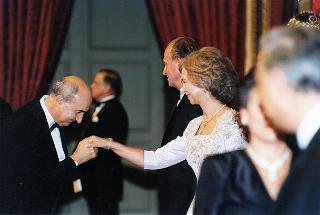 Pranzo in onore delle LL.MM. il Re e la Regina di Spagna