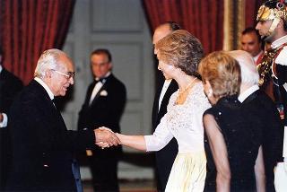 Pranzo in onore delle LL.MM. il Re e la Regina di Spagna