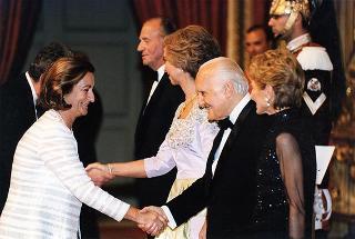 Pranzo in onore delle LL.MM. il Re e la Regina di Spagna