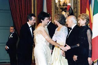 Pranzo in onore delle LL.MM. il Re e la Regina di Spagna