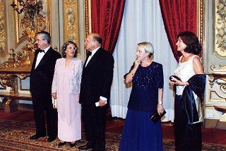 Pranzo in onore delle LL.MM. il Re e la Regina di Spagna