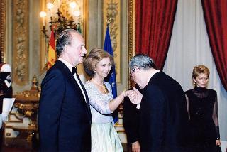 Pranzo in onore delle LL.MM. il Re e la Regina di Spagna