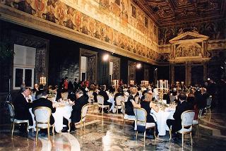 Pranzo in onore delle LL.MM. il Re e la Regina di Spagna