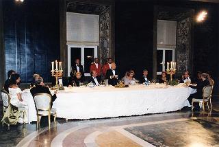 Pranzo in onore delle LL.MM. il Re e la Regina di Spagna