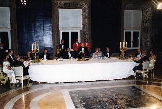 Pranzo in onore delle LL.MM. il Re e la Regina di Spagna