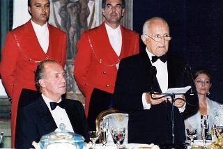 Pranzo in onore delle LL.MM. il Re e la Regina di Spagna