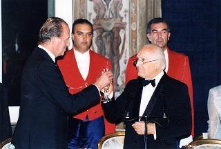Pranzo in onore delle LL.MM. il Re e la Regina di Spagna