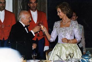 Pranzo in onore delle LL.MM. il Re e la Regina di Spagna