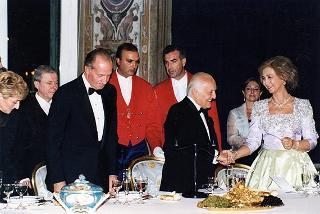 Pranzo in onore delle LL.MM. il Re e la Regina di Spagna