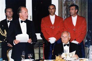 Pranzo in onore delle LL.MM. il Re e la Regina di Spagna