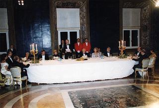 Pranzo in onore delle LL.MM. il Re e la Regina di Spagna